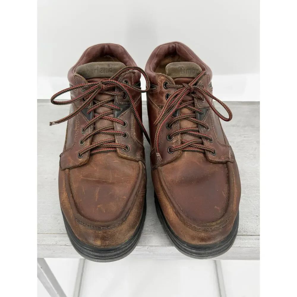 Timberland 37042 GORE-TEX Moc Toe Chukka Boots Brown 11.5W Waterproof Gorpcore
